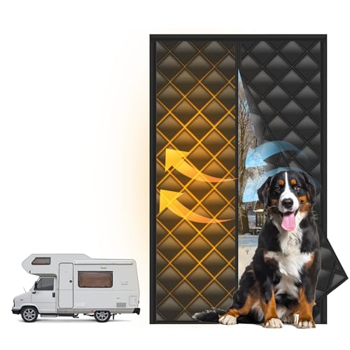 EZIRVLIFE Camper Insulated Door Cover