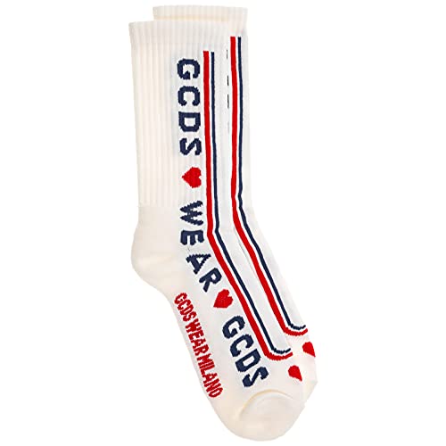 GCDS men socks bianco