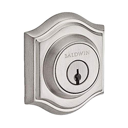 Verrou double cylindre Baldwin Smartkey traditionnel pour serrure de porte d'entrée