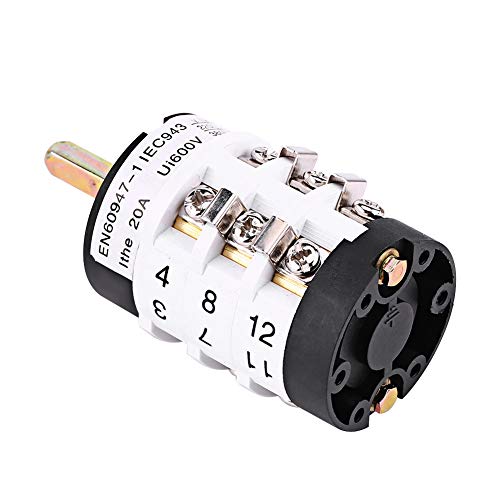 Image of 220V /380V 20A Motor Forward Reverse Switch Tool, Car Tire Changer Metal Machine Tire Changer Forward Reverse Switch Control The Machine Motor