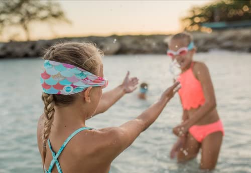 Image of Splash Place KIDS SWIM GOGGLES with Fabric Strap | Tangle-Free Swimming Goggles for Kids (HANG LOOSE)
