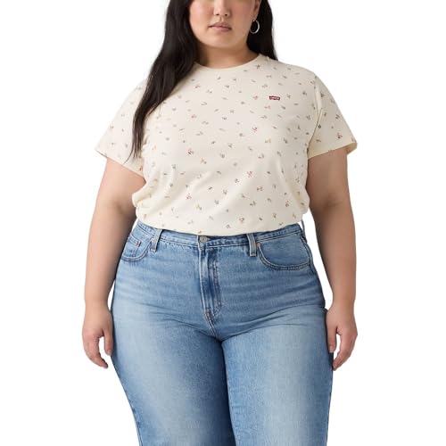 Image of Levi's Women's Perfect Crewneck Tee Shirt (Also Available in Plus)