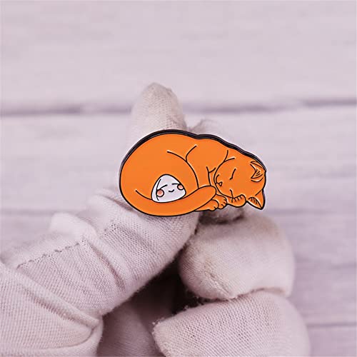 Anime Fruits Basket Enamel Brooch Pins Cute Cat And Rice Balls Badges Lapel Pin Jewelry Accessories For Girls Kids Gift Lapel Pins Accessory For Backpacks Badges Hats Bags #TOP2