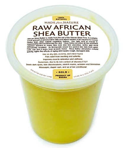 Made From Nature's Raw Unrefined African Shea Butter Selections !!! (8 Oz, 16 Oz, 32 Oz)- Grade a Premium Shea Butter From Ghana - Use on Acne, Eczema, Stretch Marks, Rashes -