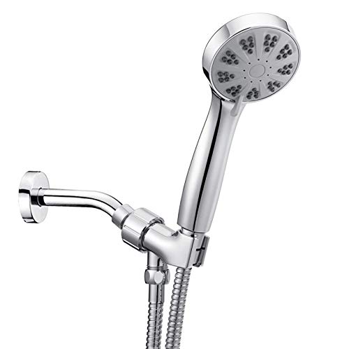 Cabezal de ducha ajustable con manguera 1.5 m cromado miniatura 6