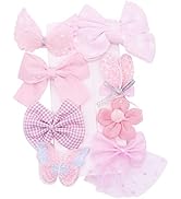 Petunny Baby Hair Clips Set,Toddler Hair Clips Flower Hair Clips Cute Hair Bows Barrettes Baby Gi...
