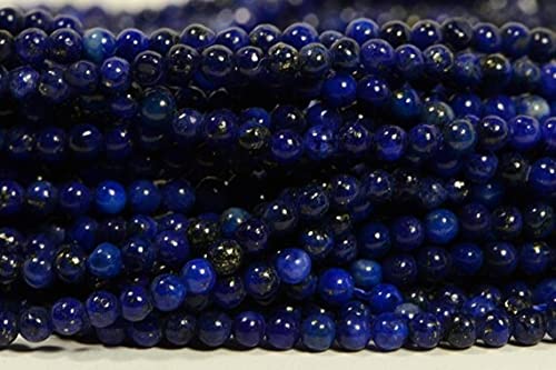 Lapis lazuli 2mm naturel de qualité luxe AA pour la création de bijoux raffinés