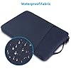 Chelory 13 14 Inch Laptop Sleeve for 13 Inch MacBook Air 14 inch MacBook Pro 2019-2024, 13.3 14 Inch Notebook Ultrabook Computer Water Resistant Shockproof Bag Tablet iPad Carrying Case, Dark Blue #4
