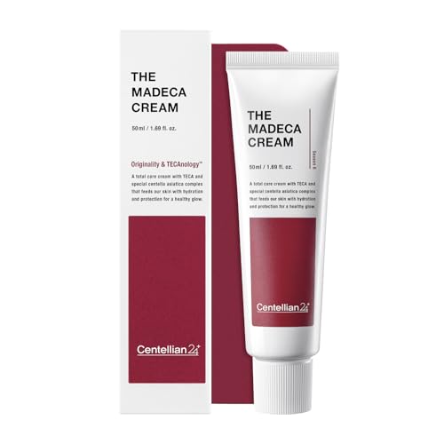 CENTELLIAN 24 Madeca Cream (Season 6, 1.7fl oz) - Centella Moisturizer for Face, Korean Skin Care. Dry, Sensitive Skin. TECA, Centella Asiatica, Madecassoside
