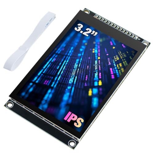 Image of Hosyond 3.2 inch 240x320 IPS Capacitive Touch Screen LCD Module SPI Serial ILI9341V Driver for Arduino R3 /Mega2560