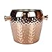 GaoF Secchiello per Il Ghiaccio Champagne Wine Drinks Cooler Retro Hammered Party Bar Xmas 1L Wine Cooler Secchio Mule Mug Bicchieri