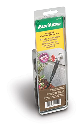 Rain-Bird-FCKIT-1PK-Drip-Irrigation-Easy-Fit-Faucet-Connection-Kit-for-12-Tubing-Includes-Pressure-Regulator-and-Filterblack