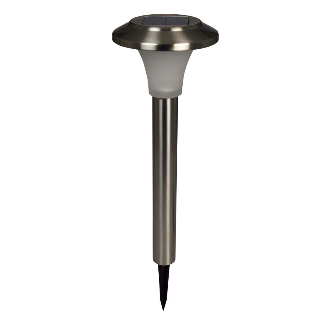 Luxbright Solar LED Garden Bollard Light Calais Pathway Stake Lamp Post 39155