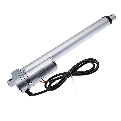 BIMUS WSF-DIANJI, 1pc Linear Actuator 300mm 250mm Stroke 12V 24V Linear Actuator Motor 100/200/300/500/750/800/900/1100/1300/1500N (Color : 12V 1300N 8mm s, Size : 250mm)