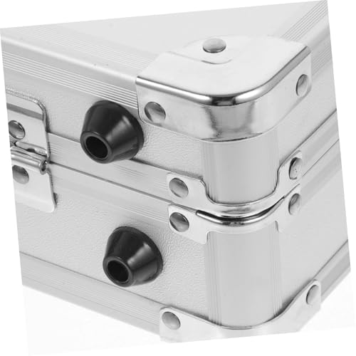 NUOBESTY Aluminum Carrying Case Portable Shockproof Briefcase for Tools Accessories Capacity Hard Case Organizer for Professionals and DIY Enthusiasts3