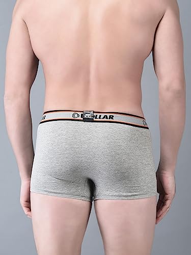 Dollar Bigboss Men's Cotton Mini Trunk T/E Regular Solid