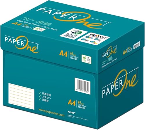 �G�C�v����(April) �����F�R�s�[�p�� PaperOne �R�s�[�p�� A4 (500��×5��×2��) 5000�� ����0.09mm ��ʈ������ �J�[�{���j���[�g�����F�� PEFC�F��