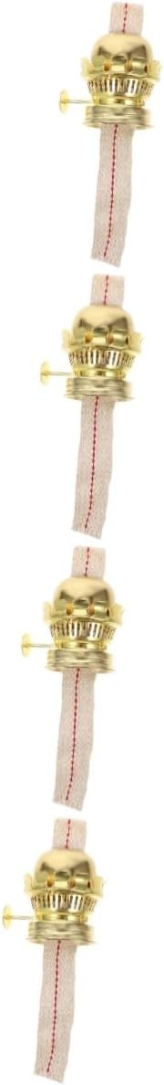 Kerosene Lamp，4 Sets Glass Oil Lamp Accessories Kerosene Lamp Replacement Parts Retro Oil Lamp Wick Burner Oil