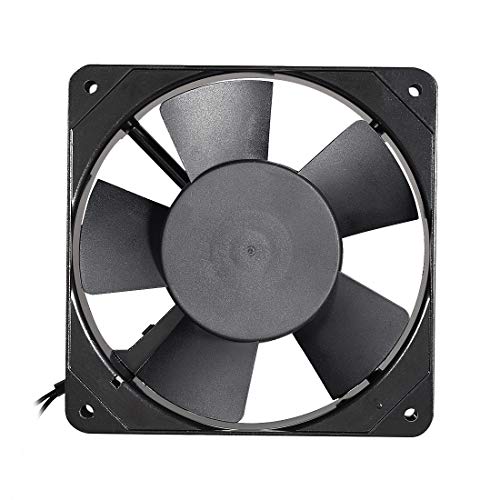 Uxcell Cooling Fan 120Mm X 120Mm X 25Mm Sf12025At Ac 110/120V 0.14A Long Life Sleeve Bearings #TOP2