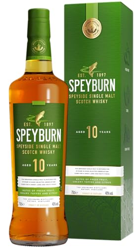 SPEYBURN 10 YEARS I Speyside Single Malt Scotch Whisky I Award Winner I 700 ml I 40 % Vol.
