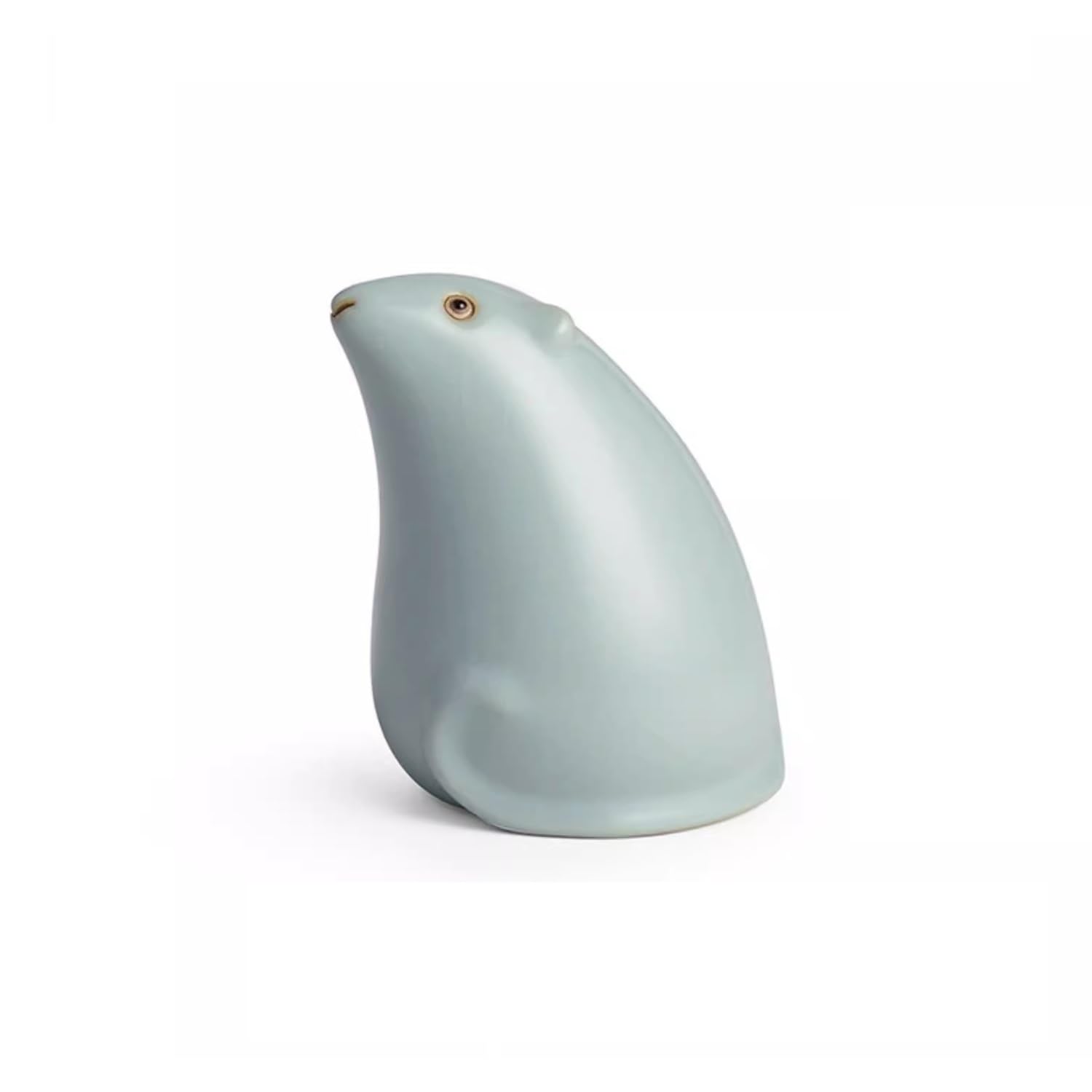 Décorations de bureau à la main petite souris en céramique pour thé