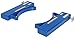Vestil FDG-30 Fork Mounted Steel Drum Gripper, 800 lb, 30 gal, Blue