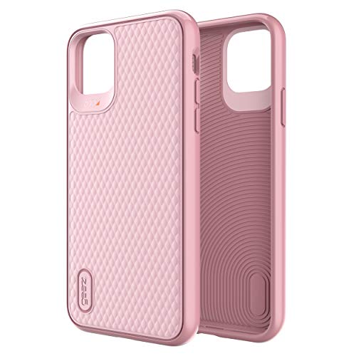 Greatest Product GEAR4 Battersea Diamond Compatible with iPhone 11 Pro Max Case, Advanced Impact Protection with Integrated D3O Technology Phone Cover - Rose Pink