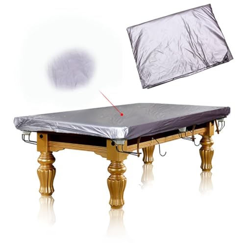 Funda para mesa de billar ajustable de PVC resistente al agua y rayos solares 4
