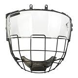 Matériaux en polycarbonate robustes et résistants à l'impact: Le casque de hockey dispose d'un casque en polycarbonate à la fois robuste et résistant à l'impact, offrant une excellente protection pour la tête pendant le gameplay.