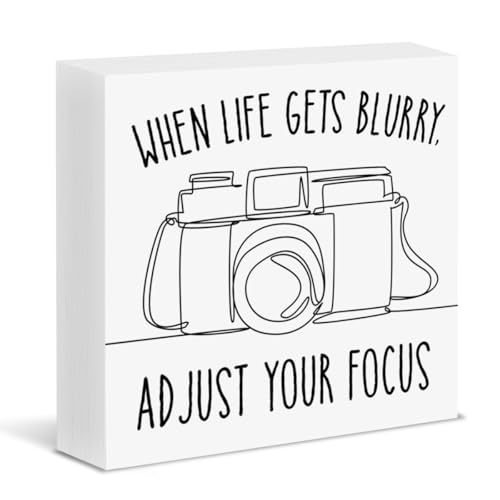 Inspirational Photographer Gifts, Photography Gifts Camera When Life Gets Blurry