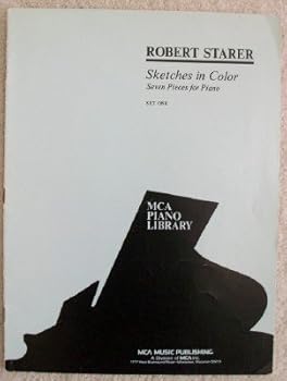 Paperback Sketches in Color, Seven Pieces for Piano, Set One Book