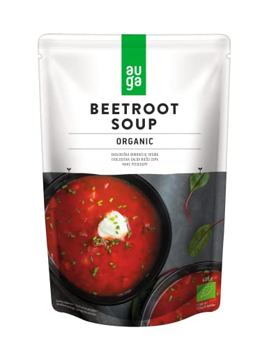 Fastensuppe Auga Organic Borsch Rote Beete Suppe 400g