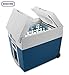 MOBICOOL MT48W elektrische Kühlbox 48L – 12V und 230V – Tragbarer Mini-Kühlschrank mit Rollen für Auto, Wohnmobil, LKW und Outdoor Reisen – Leistungsstarke Kühlung für unterwegs – Blau