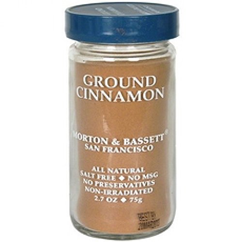 Morton & Basset Spices, Organic Ground Cinnamon, 2.2 Ounce