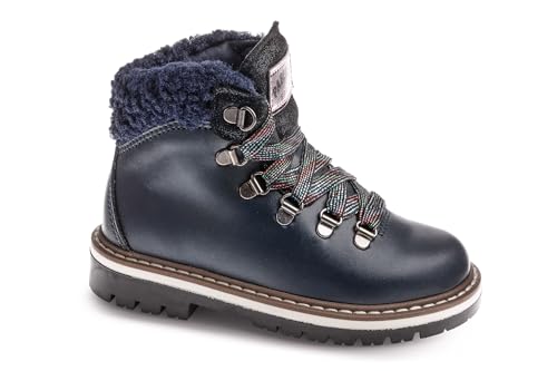 Pablosky Fille 434525 botte tendance en cuir noir pour enfant