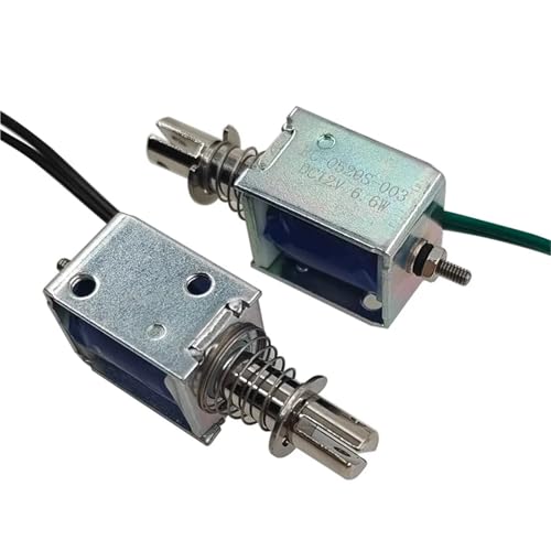 Électroaimant à solénoïde CC 24V aimant traction poussée - 4