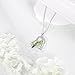 Imagen de DAYLINLOVE Collar de loros de plata de ley 925 con diseño de loros