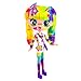 Decora Fashion Girlz Series 2– Decora Dream – 11” Fabric-Costumed Posable Vinyl Doll with Extra-Long Rainbow Hair, 50+ Surprises, Puffy & Flat Removable Stickers, and Accessories