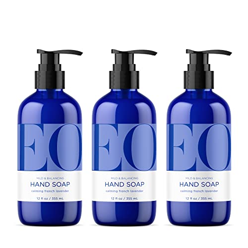 SC Johnson MRS. MEYER'S CLEAN DAY Hand Soap, Made with Essential Oils, Rain Water, 12.5 fl. oz - Pack of 6