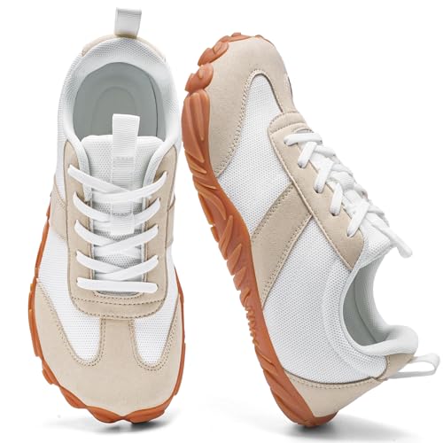 Image of Women's Barefoot Sneakers Wide Toe Box Zero Drop Sneakers | Breathable Lightweight Non-Slip Shoes for Gym Training, Trail Running, Hiking & Daily Walking