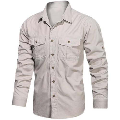 Chemise homme coton ample style américain parfaite pour les sorties casual