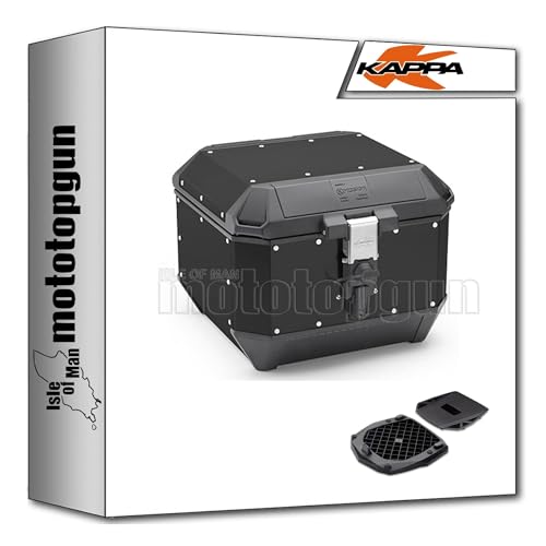 Top case Kappa KMS44B : finis les sacs à dos lourds en Honda Rebel 500