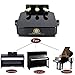 Sound harbor Piano Pedal Extender Adjusted Piano Foot Pedal Extender for Kids,Design with 3 Pedal Black