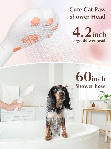 Cabezal de ducha filtrado con manguera de 60 in blanco miniatura 6