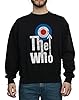 Absolute Cult The Who Men's Long Target Logo Sweatshirt Black XX-Large #3