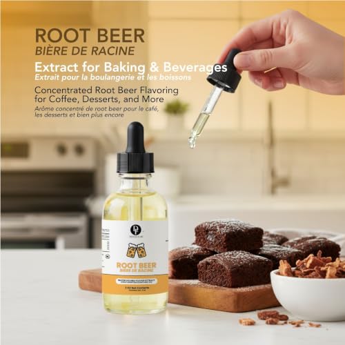 Image of Dolce Flav Root Beer Extract, Natural Flavors, for Drinks, 2oz