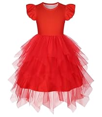 Red Irregular Tutu