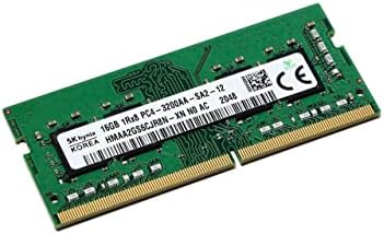 SK Hynix HMAA2GS6CJR8N-XN 16GB DDR4 3200 PC4-3200AA-SA2-12 for XPS 9700 9500 X1 Carbon Extreme Gen 3 Alienware 51M R2 Asus Laptop (16GB DDR4 PC4-3200AA)