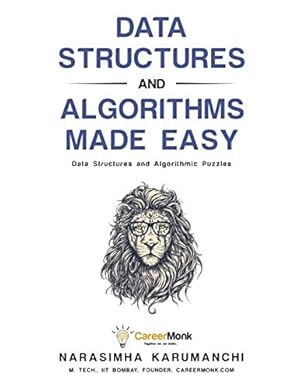 Book cover Data Structures and Algorithms Made Easy: Data Structures and Algorithmic Puzzles