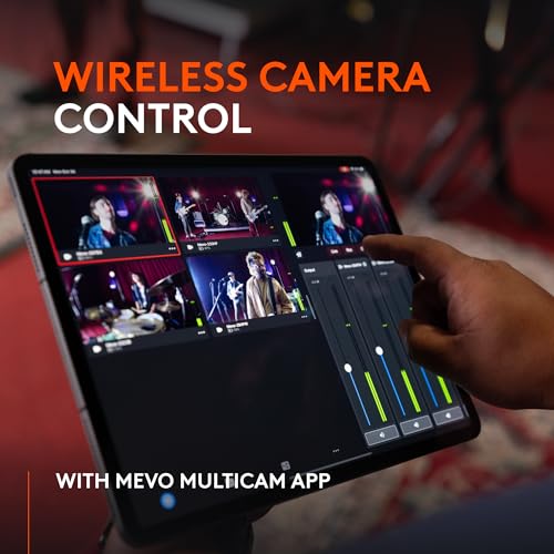 Logitech for Creators Mevo Core Wireless Live Streaming Camera, 4K Video Camera with Interchangeable Lens, Multicam Ready, Intuitive App Control by Logitech G - Image 7
